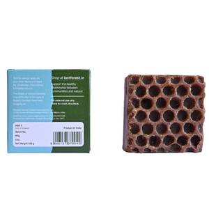 Artisanal Handmade 'Honeycomb' Beeswax Soap - Vanilla