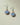 Wood and Fabric Danglers