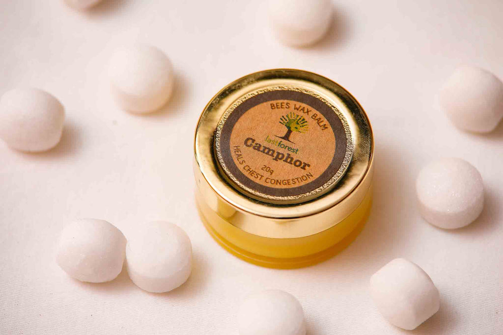 Therapeutic Beeswax Balm – Camphor (Heals Chest Congestions)