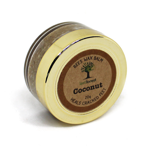 Therapeutic Beeswax Balm Coconut (Repairs Cracked Heels) Last Forest