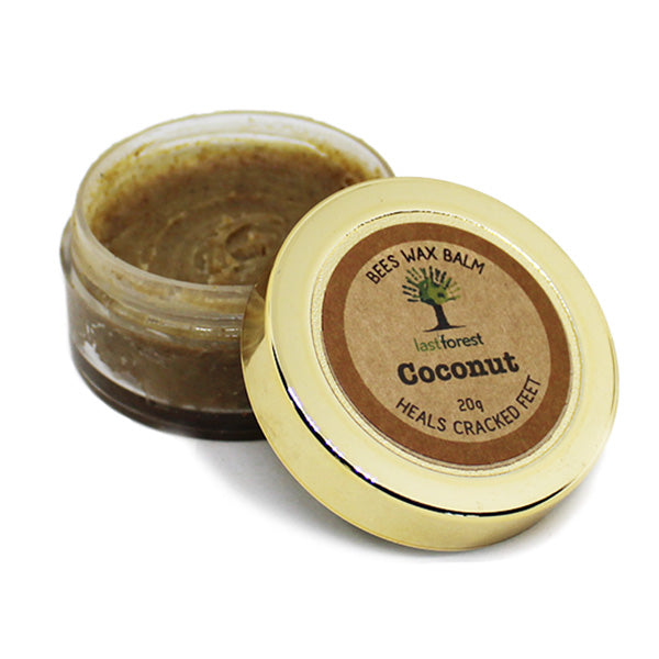 Therapeutic Beeswax Balm Coconut (Repairs Cracked Heels) Last Forest