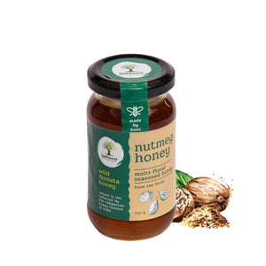 Raw, Unprocessed Wild Honey with Natural Extracts - Nutmeg Honey