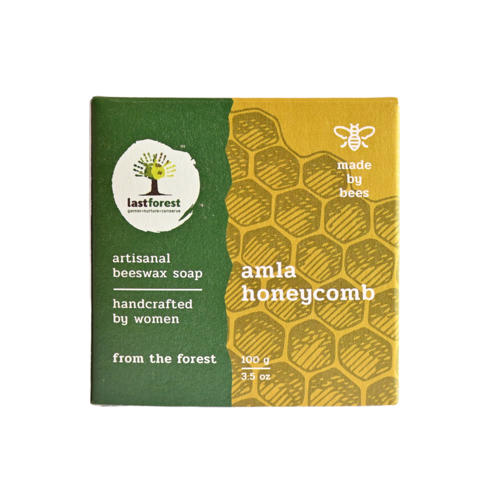 Artisanal Handmade 'Honeycomb' Beeswax Soap – Amla