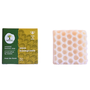 Artisanal Handmade 'Honeycomb' Beeswax Soap Pack