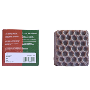 Artisanal Handmade 'Honeycomb' Beeswax Soap – Coffee & Cinnamon