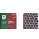 Artisanal Handmade 'Honeycomb' Beeswax Soap – Coffee & Cinnamon