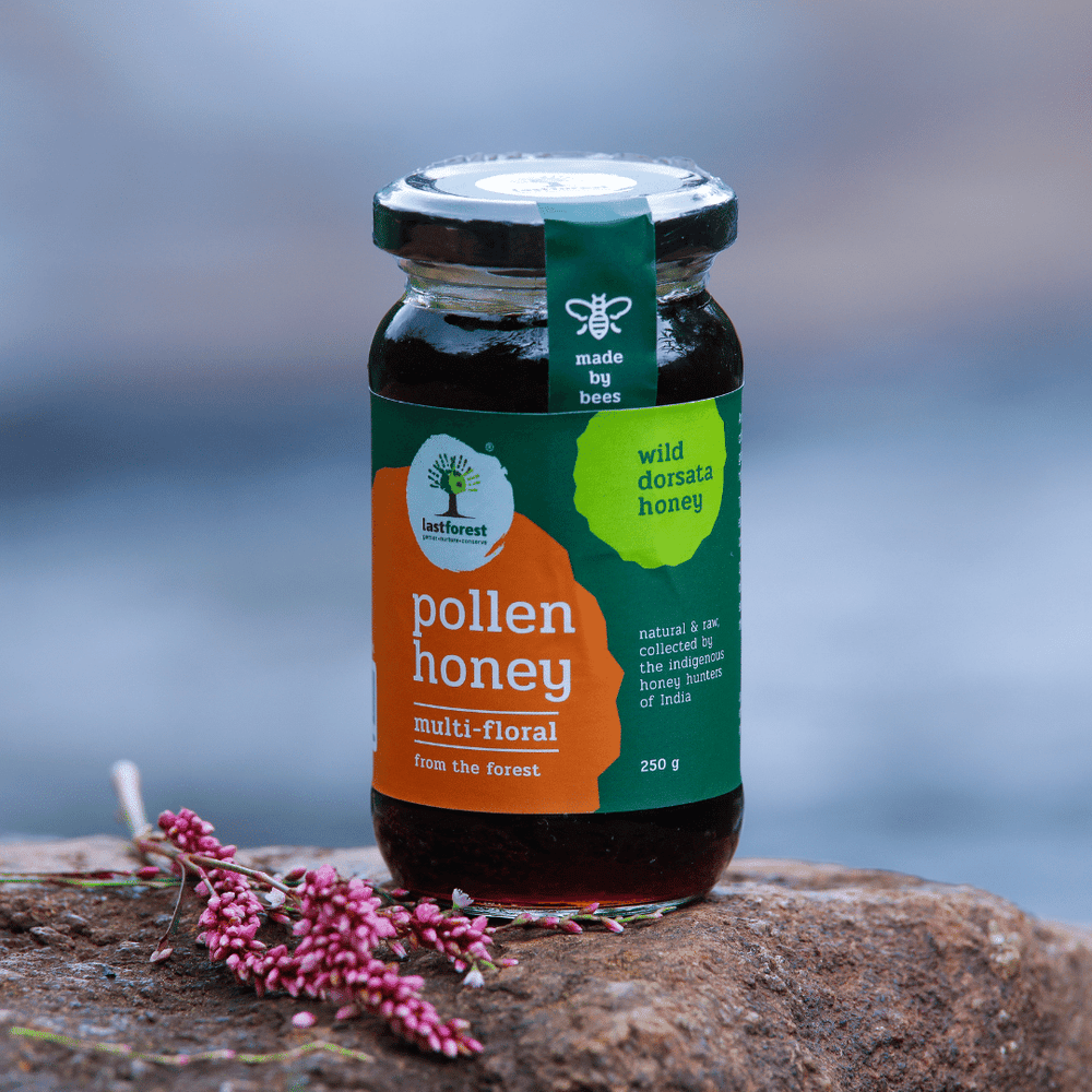 Pollen Enriched Sweet Natural Unprocessed Honey 